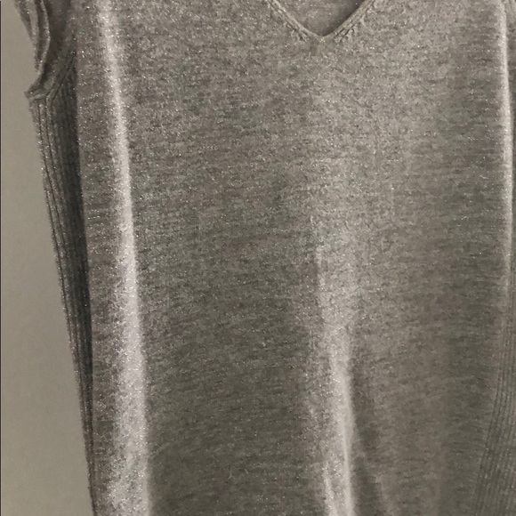Xhilaration Silver/Gray V Neck Sweater Size Extra Large XL - Picture 3 of 8
